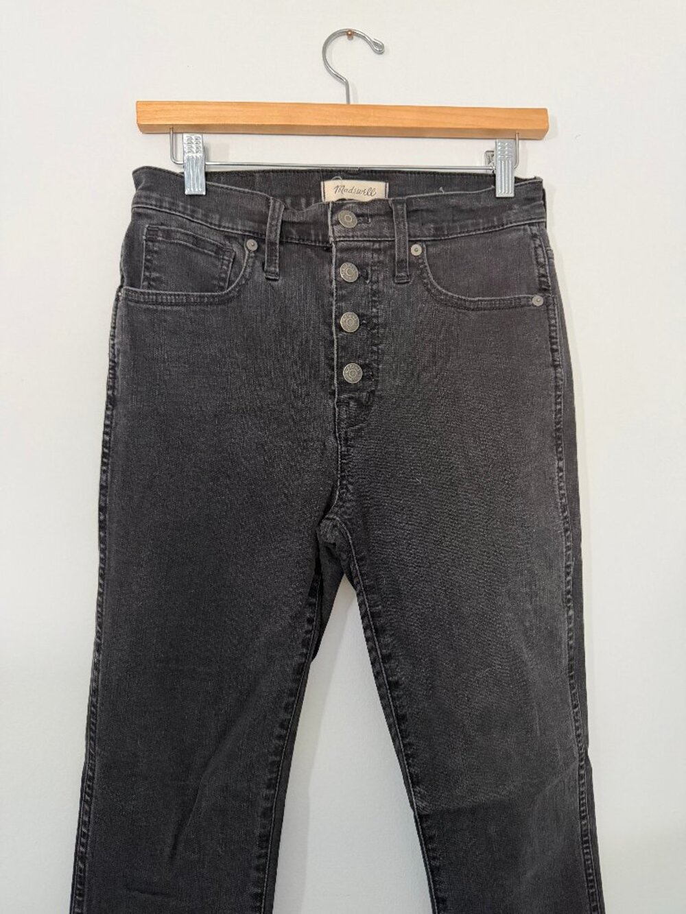 Madewell Black High Rise Skinny Jean